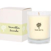 Nicola Spring 160g Soy Wax Scented Candle - Vanilla Sands - Aromatherapy Jar Candle in Clear
