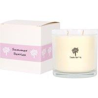 Nicola Spring 400g Soy Wax Scented Candle - Summer Berries - Aromatherapy Jar Candle in Clear