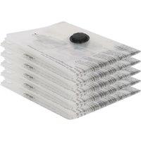 Harbour Housewares Vacuum Storage Bags - Medium (50 x 70cm) - White - Pack of 5