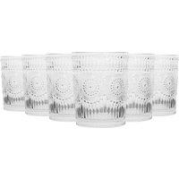 Argon Tableware Amore Glass Tumblers - 300ml - Pack of 6 in Clear | Size: 6 Pack