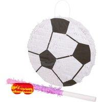 Fax Potato Football Pinata Set with Stick & Blindfold in Pink