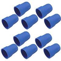 McAlpine Washing Machine Blank Plug Outlet Hose Nozzle Plug Spigot Cap (Pack of 10) in Blue