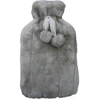 Marco Paul Grey Plush 2 Litre Hot Water Bottle
