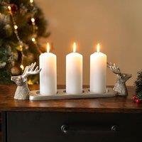Marco Paul Silver Stag Multi Candle Holder