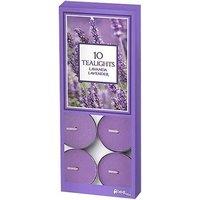 Marco Paul 10 Pack Lavender Scented Candle Tealights