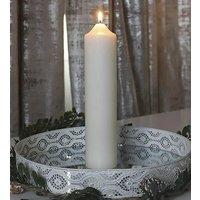 Marco Paul Church Pillar Candle in White