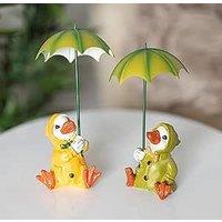 Marco Paul Duck with Umbrella Outdoor Garden Ornaments