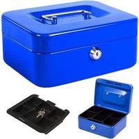 Marco Paul Products Key Lockable Cash Box in Blue