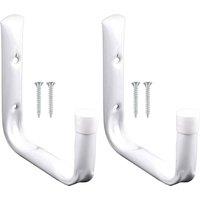 Marco Paul White Set of 2 Large Command Hooks Wall Hooks