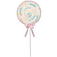 Garden Greatness Giant Candy Land Sprinkle Lollipop Decoration | Size: 1 Pack