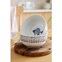 Ulster Weavers 'Catch of the Day' Food Print Porcelain Bowl