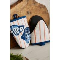 Ulster Weavers 'Catch of the Day' Food Print Pair of Micro Mitts