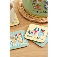 Ulster Weavers 'Best In Show' Dogs Print Printed MDF Coasters (4 Pack)