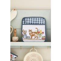 Ulster Weavers 'Pantry Cats' Floral Print 100% Cotton Pot Mitt