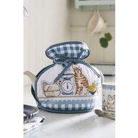 Ulster Weavers 'Pantry Cats' Floral Print Muff Tea Cosy