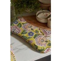 Ulster Weavers 'Emmeline' Floral Print Gauntlet Oven Glove in Green