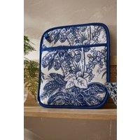 Ulster Weavers 'Willow Toile' Trees Print 100% Cotton Pot Mitt in Blue