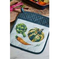 Ulster Weavers 'Vegetable Medley' Leaf Print 100% Cotton Pot Mitt