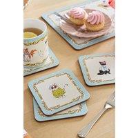 Ulster Weavers 'Cool Cats' Cats Print Printed MDF Coasters (4 Pack)
