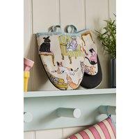 Ulster Weavers 'Cool Cats' Cats Print Pair of Micro Mitts