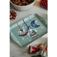 Ulster Weavers 'Christmas Ornaments' Festive Print Scatter Tray