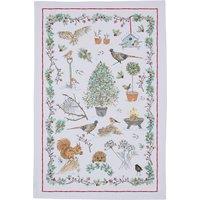 Ulster Weavers 'Winter Garden' Festive Print 100% Cotton Tea Towel