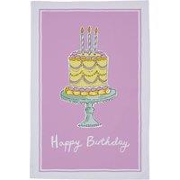 Ulster Weavers 'Happy Birthday' Food Print 100% Cotton Tea Towel