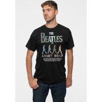 Beatles Abbey Road '23 T-Shirt in Black | Size: Small