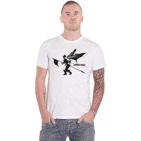 Linkin Park Street Soldier White T-Shirt | Size: XL