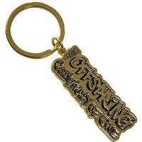 Offspring Conspiracy Of One Band Logo Keyring Keychain in Gold