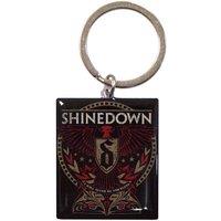 Shinedown I Will Never Be Voiceless Keyring Keyring in Black