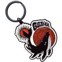 Gojira Whale Band Logo Keyring Keychain in White