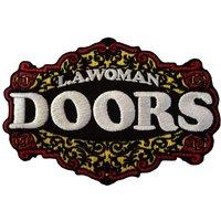 Doors LA Woman Standard Woven Patch in Black