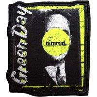 Green Day Nimrod Standard Printed Patch in Black