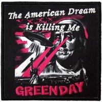 Green Day American Dream Standard Printed Patch in Black