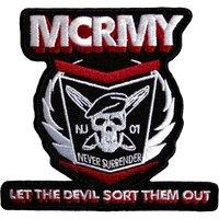My Chemical Romance MCRMY Never Surrender Standard Woven Patch in Black