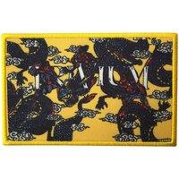 Trivium Dragons Yellow Standard Printed Patch