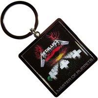 Metallica Master Of Puppets Keyring Keychain in Black