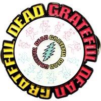 Grateful Dead Spinning Emblem Pin Badge in Black
