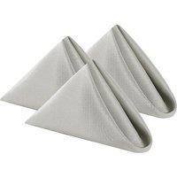 Neel Blue 20 Inch Polyester Table Napkins, Reusable, Wrinkle-Resistant - 50x50cm in Grey | Size: 50x50 cm