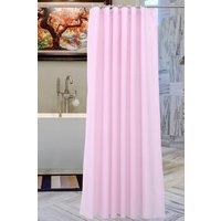 Neel Blue Shower Curtain With 12 Hooks, Mould & Mildew Resistant, Washable PEVA - 180x180cm in Baby Pink | Size: 180 cm width x 180 cm drop