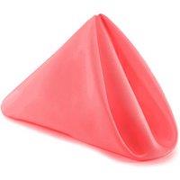 Neel Blue 20 Inch Polyester Table Napkins, Reusable, Wrinkle-Resistant - 50x50cm in Rose Gold | Size: 50x50 cm