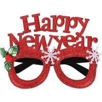 Neel Blue Happy New Year Party Props Eyewear Glasses in Red