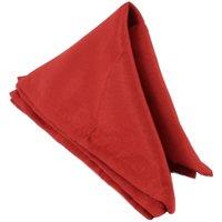 Neel Blue 20 Inch Polyester Table Napkins, Reusable, Wrinkle-Resistant - 50x50cm in Maroon | Size: 50x50 cm
