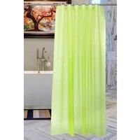Neel Blue Shower Curtain With 12 Hooks, Mould & Mildew Resistant, Washable PEVA - 180x180cm in Green | Size: 180 cm width x 180 cm drop