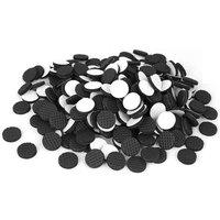 Neel Blue Round Furniture Foam Pads for Table Chair Legs, 26mm in Black