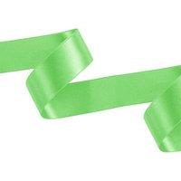 Neel Blue Double Sided Satin Polyester Ribbon Roll, 50mm x 10 Metres in Green