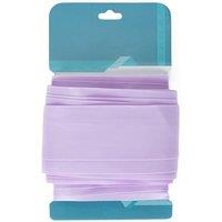 Neel Blue Grosgrain Ribbon, Solid Polyester Ribbon, 38mm x 10 Metres in Lavender