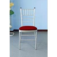 Neel Blue High Back Spandex Dining Chair Pad Covers Removable & Washable Slipcovers in Red