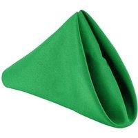 Neel Blue 20 Inch Polyester Table Napkins, Reusable, Wrinkle-Resistant Cloth Napkins, 10pcs in Bright Green